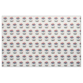 Tissu Fleurs de champignon Bois Planche colorée (Yard)