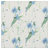 Tissu fleurs de corail aquarelle (Échantillon)