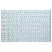 Tissu Fleurs de corail bleu aquarelle (Yard)