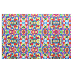 Tissu Fleurs de flamenco