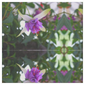 Tissu Fleurs de Fuchsia Violettes (Fermer)
