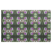 Tissu Fleurs de Fuchsia Violettes (Fat Quarter)