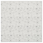 Tissu fleurs de jardin design noir (Échantillon)