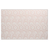 Tissu Fleurs de la Renaissance rose et blanc (Yard)
