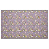 Tissu Fleurs de lapin que vous changez de couleur Arrièr (Fat Quarter)