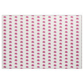 Tissu Fleurs de Lotus rose-foncé (Yard)