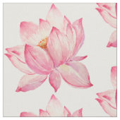 Tissu Fleurs de Lotus roses (Fermer)