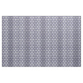 Tissu Fleurs-de-lys Argent et Bleu (Yard)
