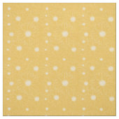 Tissu Fleurs de marguerite blanche (Échantillon)