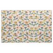 Tissu Fleurs de marguerite dorées (Fat Quarter)