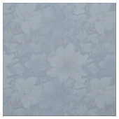 Tissu Fleurs de mélange bleu clair et blanc doux (Échantillon)
