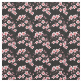 Tissu Fleurs de prune - 1 (Échantillon)