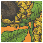 Tissu Fleurs de soleil (Fermer)