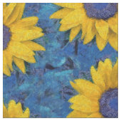Tissu Fleurs de soleil (Fermer)