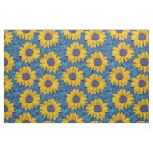 Tissu Fleurs de soleil (Fat Quarter)
