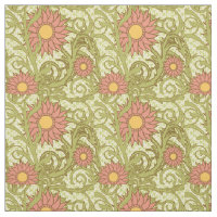 Fleurs de soleil roses colorées Illustration flora