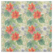 Tissu Fleurs d'eau vive (Échantillon)