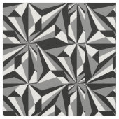Tissu Fleurs du désert en gris (Fermer)