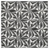 Tissu Fleurs du désert en gris (Échantillon)