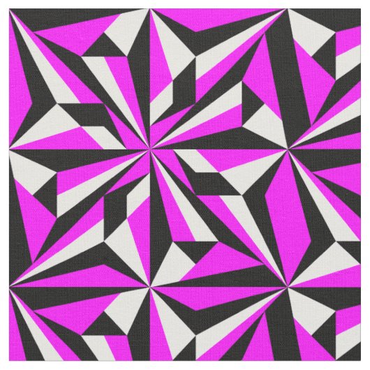 Tissu Fleurs du désert en rose (Fermer)