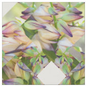 Tissu fleurs du yucca (Fermer)