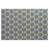Tissu Fleurs en couches (turquoise/violet/vert) (Yard)