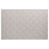 Tissu Fleurs esquissées sur gris clair (Fat Quarter)