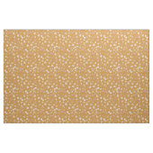 Tissu Fleurs esquissées sur orange (Fat Quarter)