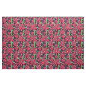 Tissu Fleurs et colibris (Fat Quarter)