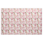 Tissu Fleurs et fillettes tropicales (Fat Quarter)