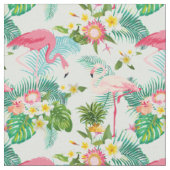 Tissu Fleurs et oiseaux tropicaux (Fermer)