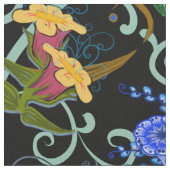 Tissu Fleurs Fairyland Boho Beauté botanique Grand (Fermer)