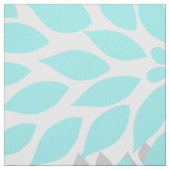 Tissu Fleurs florales de fleurs de dahlia gris de (Échantillon)