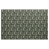 Tissu Fleurs florales Roses roses noires (Yard)