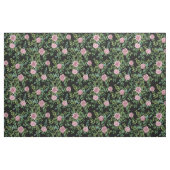 Tissu Fleurs florales Roses roses noires (Fat Quarter)