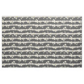 Tissu Fleurs gaies blanches (Yard)