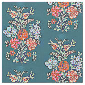 Tissu Fleurs hongroises (Fermer)