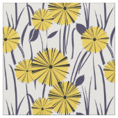 Tissu Fleurs jaunes (Fermer)