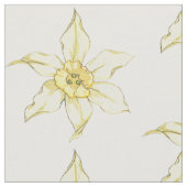 Tissu Fleurs jaunes (Fermer)