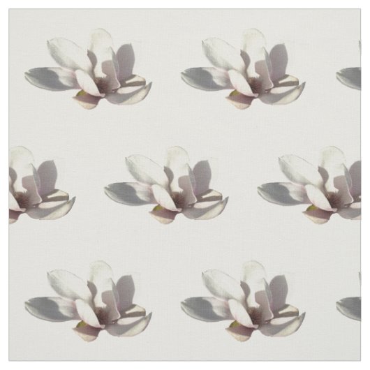 Tissu Fleurs Magnolia (Échantillon)