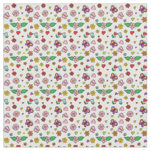 Tissu Fleurs merveilleuses conception