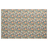 Tissu Fleurs oranges de printemps (Fat Quarter)