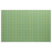 Tissu Fleurs rétro vertes (Yard)