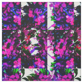 Tissu Fleurs roses (Échantillon)