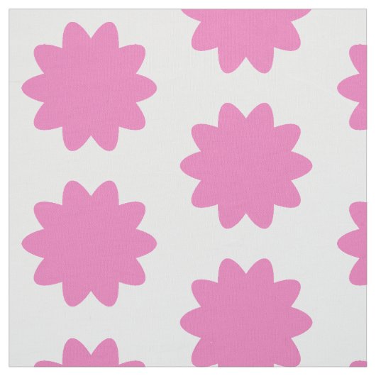 Tissu Fleurs roses (Échantillon)