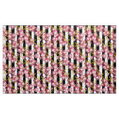 Tissu Fleurs roses (Yard)