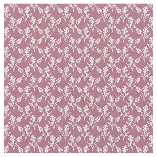 Tissu Fleurs roses (Fermer)