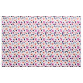 Tissu Fleurs roses (Yard)