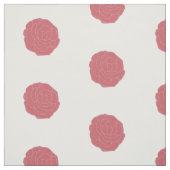Tissu Fleurs roses (Échantillon)