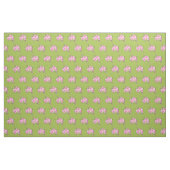 Tissu Fleurs roses et violettes (Yard)